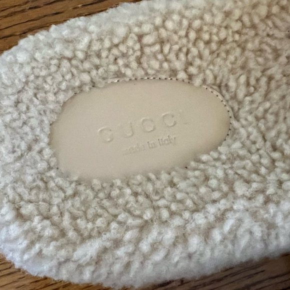 GUCCI Wool Slide Sandals - EXCELLENT CONDITION Size EU39/US9 - Picture 7 of 11